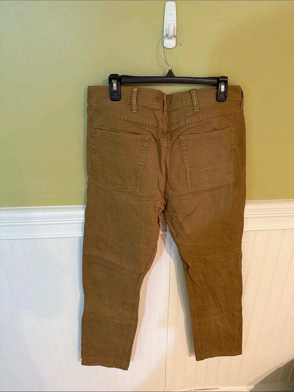 Men's Size 34W x 32L J. Crew 770s Chinos Khaki Brown